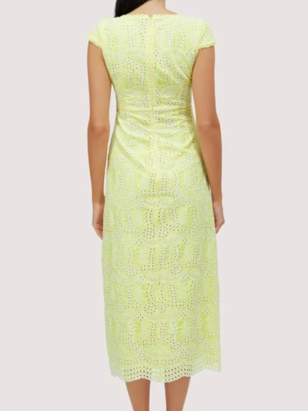 Lost + Wander Lemon Drop Midi Dress [LA0444] - Picture 3 of 11
